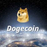 Dogecoin کی علامت۔