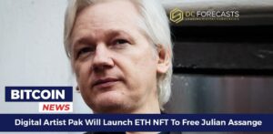 Digital Artist Pak wird ETH NFT gründen, um Julian Assange PlatoBlockchain Data Intelligence zu befreien. Vertikale Suche. Ai.