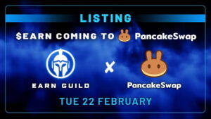 Earn Guild Is Coming to PancakeSwap PlatoBlockchain Data Intelligence. Vertical Search. Ai.