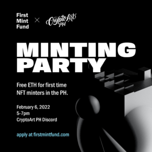 Η First Mint Fund αναπτύσσει σχεδόν 1 ETH σε μία μέρα για να βοηθήσει 13 νέους καλλιτέχνες να δημιουργήσουν τα πρώτα τους NFTs PlatoBlockchain Data Intelligence. Κάθετη αναζήτηση. Ολα συμπεριλαμβάνονται.