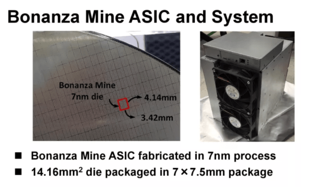 Intelin tiedot Bitcoin Mining Chip "Bonanza Mine" PlatoBlockchain Data Intelligencesta. Pystysuuntainen haku. Ai.