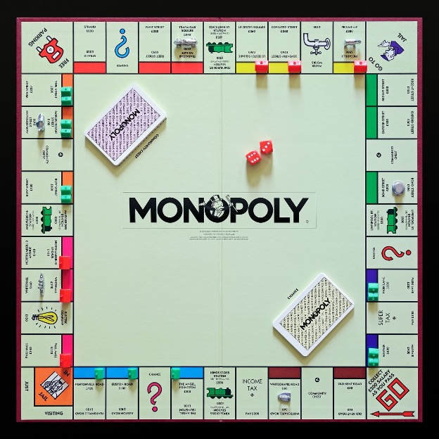 igralna plošča monopoly
