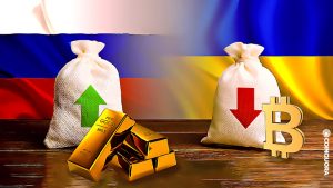 Beleggers geven de voorkeur aan goud boven Bitcoin tijdens de crisis tussen Oekraïne en Rusland PlatoBlockchain Data Intelligence. Verticaal zoeken. Ai.