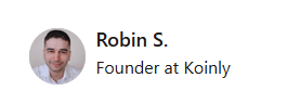 Koinly Founder Robin Singh 