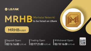 LBank Exchange Will List Marhaba Network (MRHB) on February 17, 2022 PlatoBlockchain Data Intelligence. Vertical Search. Ai.
