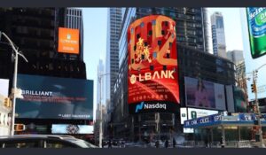 LBank Exchange augura il nuovo anno lunare tramite il cartellone pubblicitario del Nasdaq a Times Square, New York PlatoBlockchain Data Intelligence. Ricerca verticale. Ai.