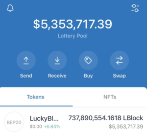 Lucky Block trở lại ATH, nhóm xổ số tiền điện tử trị giá hơn 5 triệu đô la thông minh dữ liệu PlatoBlockchain. Tìm kiếm dọc. Ái.