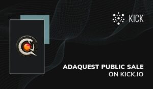 NFT 기반 롤플레잉 게임 AdaQuest, KICK․IO PlatoBlockchain Data Intelligence 공개 판매 개최 수직 검색. 일체 포함.