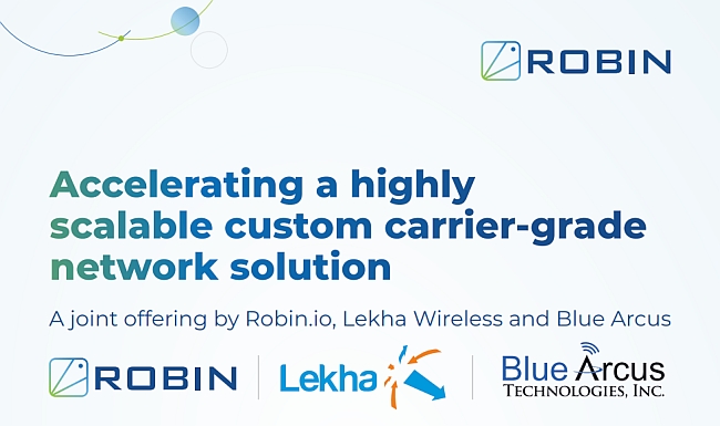 Robin.io teeb koostööd Lekha Wirelessi ja Blue Arcusega, et kiirendada väga skaleeritavaid operaatoritasemega võrgulahendusi PlatoBlockchain Data Intelligence. Vertikaalne otsing. Ai.