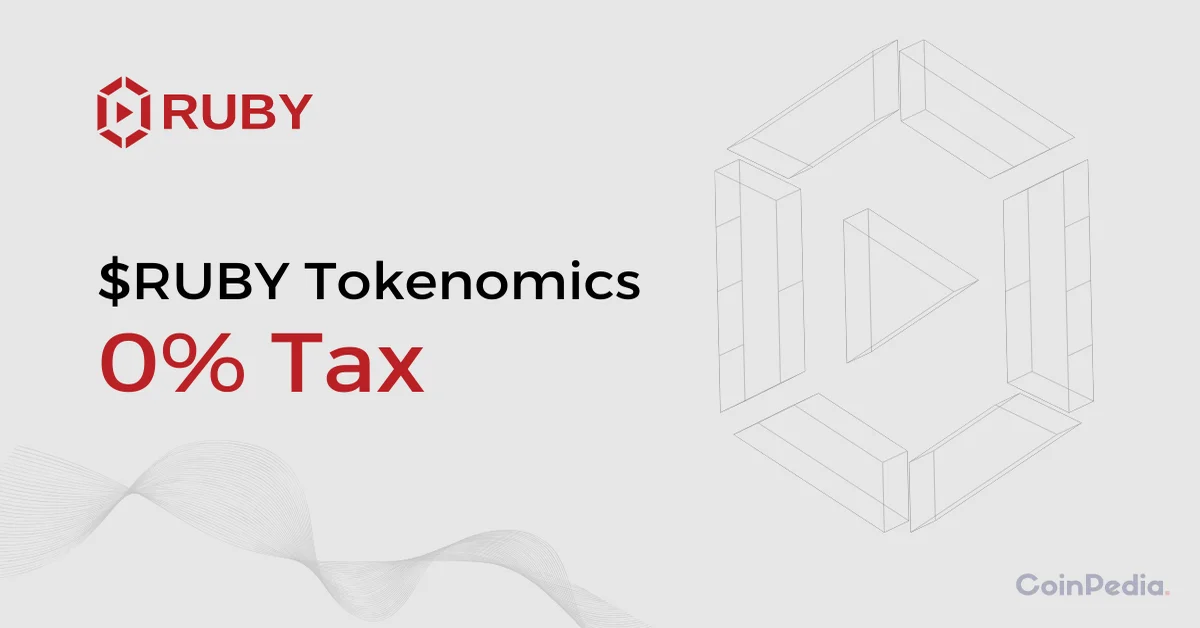 Ruby Play Network anuncia Tokenomics para $RUBY que incluye 0% de impuestos PlatoBlockchain Data Intelligence. Búsqueda vertical. Ai.