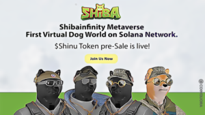 Το Shibainfinity δημιουργεί 10 χιλιάδες μοναδικά Shiba Nfts, λανσάρει το Token Pre-Sale PlatoBlockchain Data Intelligence. Κάθετη αναζήτηση. Ολα συμπεριλαμβάνονται.