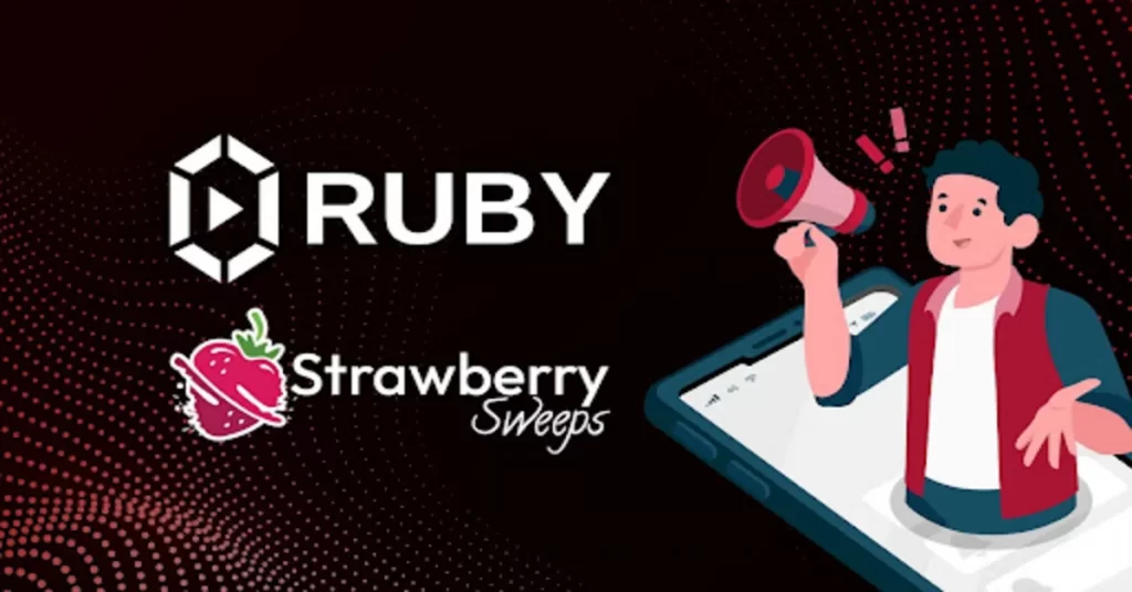 Strawberry Sweeps deluje v omrežju Ruby Play PlatoBlockchain Data Intelligence. Navpično iskanje. Ai.