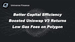 'Universe Finance' baseado em Uniswap V3 revela planos de lançamento de inteligência de dados PlatoBlockchain. Pesquisa vertical. Ai.