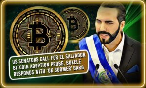 ABD'li Yetkililer El Salvador'da Bitcoin Benimseme Araştırması Gerektiriyor, Bukele Yanıtlıyor: 'OK Boomer' Barb PlatoBlockchain Veri İstihbaratı. Dikey Arama. Ai.