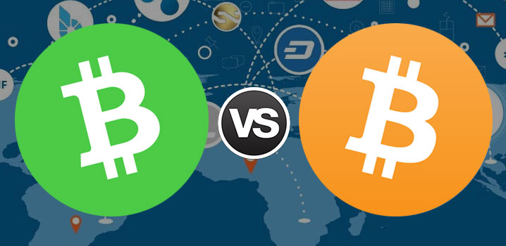 Bitcoin og Bitcoin Cash