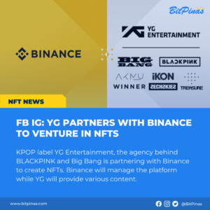 YG Entertainment kooperiert mit Binance, um sich an NFTs PlatoBlockchain Data Intelligence zu beteiligen. Vertikale Suche. Ai.