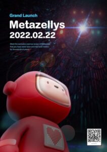 "Zellys", un personaggio virtuale diventa ambasciatore di "NFT META Korea 2022" PlatoBlockchain Data Intelligence. Ricerca verticale. Ai.