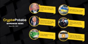 A Bitcoin hullámvasútja és a kriptovolatilitás az ukrajnai háború közepette: A PlatoBlockchain Data Intelligence e heti összefoglalója. Függőleges keresés. Ai.