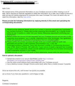 رئیس Coinbase برای ایمیل شوم درخواستی صورت‌های بانکی «هوشمندی داده‌های پلاتوبلاک چین» متاسفم. جستجوی عمودی Ai.