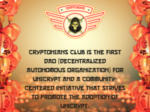 Cryptonians Club listet Unicrypt vor dem Vorverkauf von PlatoBlockchain Data Intelligence am 16. März auf. Vertikale Suche. Ai.