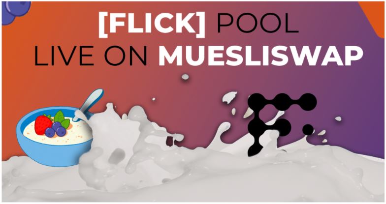 Flickto partners with MuesliSwap! PlatoBlockchain Data Intelligence. Vertical Search. Ai.