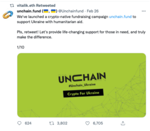ग्लोबल टेक समुदाय की आवाज़: #युद्ध रोकें, यूक्रेन को जंजीर से मुक्त करें! प्लेटोब्लॉकचेन डेटा इंटेलिजेंस। लंबवत खोज. ऐ.