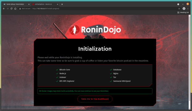 How To Set Up RoninDojo Tanto, A Powerful Privacy Tool For Bitcoin Transactions Full node PlatoBlockchain Data Intelligence. Vertical Search. Ai.