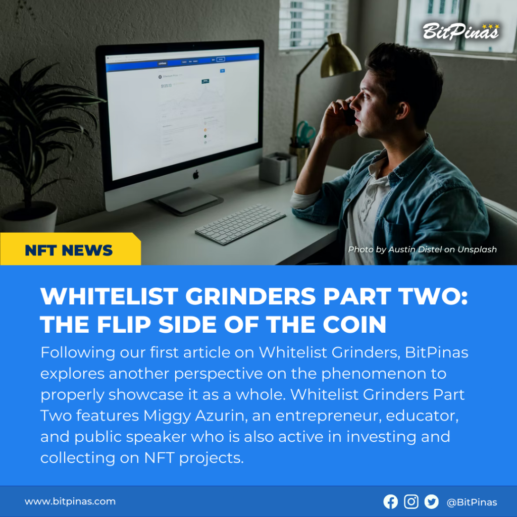 NFT Enthusiast’s Thoughts on NFT Discord Whitelist Grinders facebook messenger PlatoBlockchain Data Intelligence. Vertical Search. Ai.