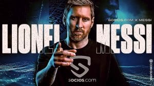 Ο αστέρας της PSG Lionel Messi υπογράφει συμφωνία 20 εκατομμυρίων δολαρίων με την εταιρεία Crypto Fan Socios PlatoBlockchain Data Intelligence. Κάθετη αναζήτηση. Ολα συμπεριλαμβάνονται.