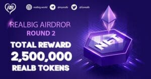 REALBIG Airdrop Gives $250,000 IN REALB Tokens to 550 Winners PlatoBlockchain Data Intelligence. Vertical Search. Ai.