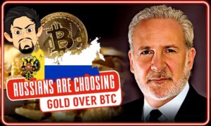 Russerne vælger guld frem for Bitcoin, hævder Peter Schiff PlatoBlockchain Data Intelligence. Lodret søgning. Ai.