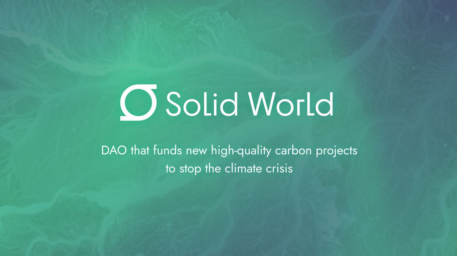 Solid World DAO bruger krypto til at bekæmpe klimaændringer PlatoBlockchain Data Intelligence. Lodret søgning. Ai.