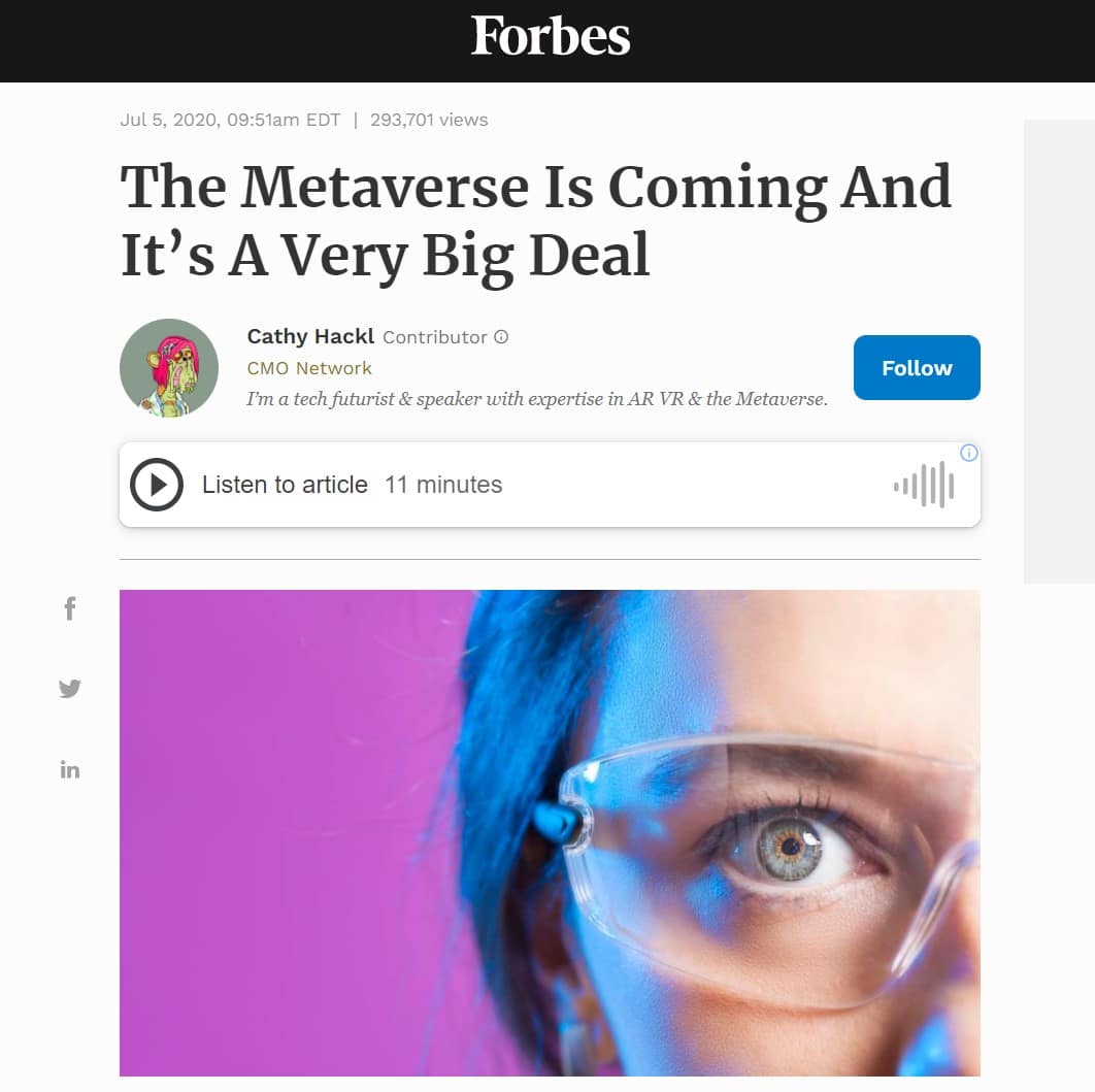 Forbes Meta Evreni