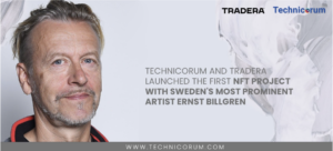 Technicorum och Tradera lanserade det första NFT-projektet med Sveriges mest framstående konstnär Ernst Billgren konstverk PlatoBlockchain Data Intelligence. Vertikal sökning. Ai.