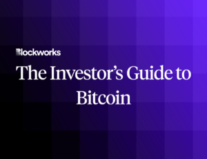 La guía del inversor de Bitcoin PlatoBlockchain Data Intelligence. Búsqueda vertical. Ai.