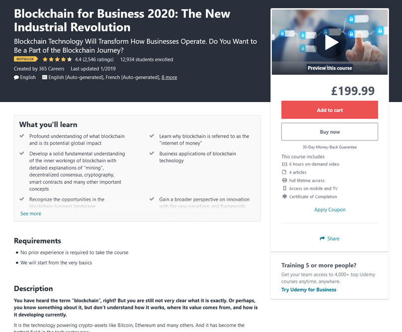 Blockchain para Negócios 2020: A Nova Revolução Industrial