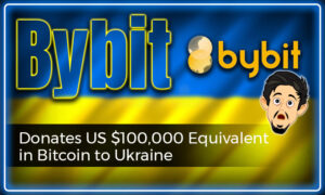 Bybit, partenaire de l'UNICEF, fait don d'un équivalent de 100,000 XNUMX USD en Bitcoin à l'Ukraine PlatoBlockchain Data Intelligence. Recherche verticale. Aï.