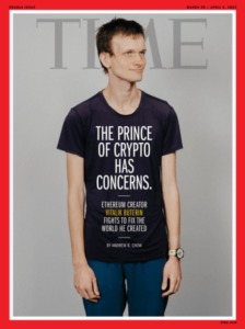 Vitalik Buterin ütleb ajakirjale Time Magazine krüpto "on palju düstoopilist potentsiaali" PlatoBlockchain Data Intelligence. Vertikaalne otsing. Ai.