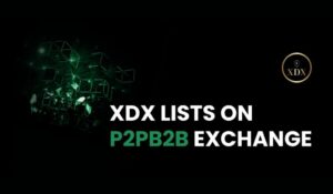 XDX Token Debuts On P2PB2B Exchange PlatoBlockchain Data Intelligence. Vertical Search. Ai.