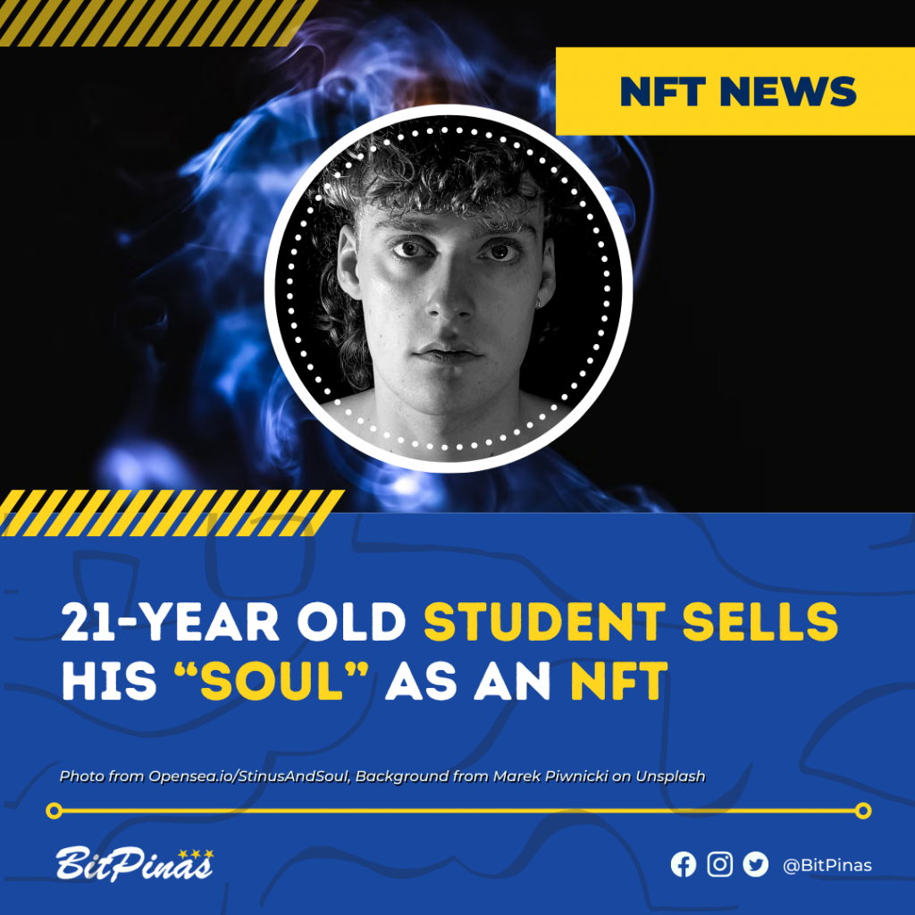 21 سالہ طالب علم اپنی "روح" کو NFT PlatoBlockchain ڈیٹا انٹیلی جنس کے طور پر فروخت کرتا ہے۔ عمودی تلاش۔ عی