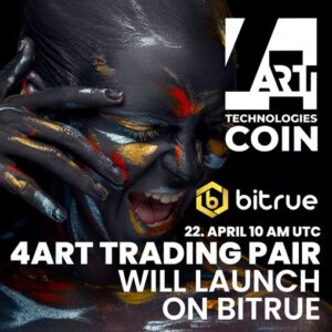 4ARTechnologies Announce 4ART COIN Brings to BITRUE and CRYPSHARK for Staking and Listing PlatoBlockchain Data Intelligence. Vertical Search. Ai.