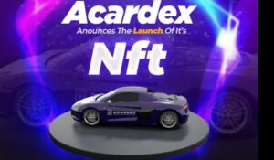 Acardex annoncerer lanceringen af ​​sine bil-NFT'er, hvilket giver enorme perspektiver for ACX-tokenholdere PlatoBlockchain Data Intelligence. Lodret søgning. Ai.
