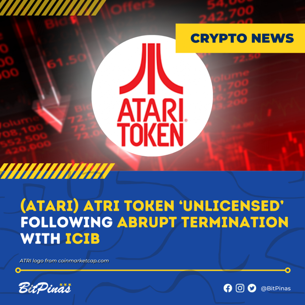 ATARI Token ‘Unlicensed’ Following Abrupt Contract Termination PlatoBlockchain Data Intelligence. Vertical Search. Ai.