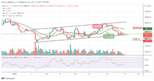 Bitcoin Price Prediction for Today April 17: BTC Retreats; Could it be a Recovery to $42,000 Resistance? PlatoBlockchain Data Intelligence. Vertical Search. Ai.