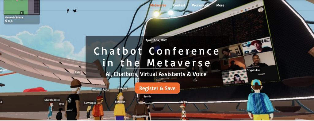 Chatbot Conference is coming to the Metaverse in 5 Days! Chatbots Life PlatoBlockchain Data Intelligence. Vertical Search. Ai.