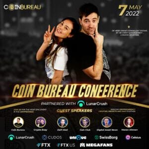 Coin Bureau Cryptocurrency Conference 2022 PlatoBlockchain Data Intelligence. Vertical Search. Ai.