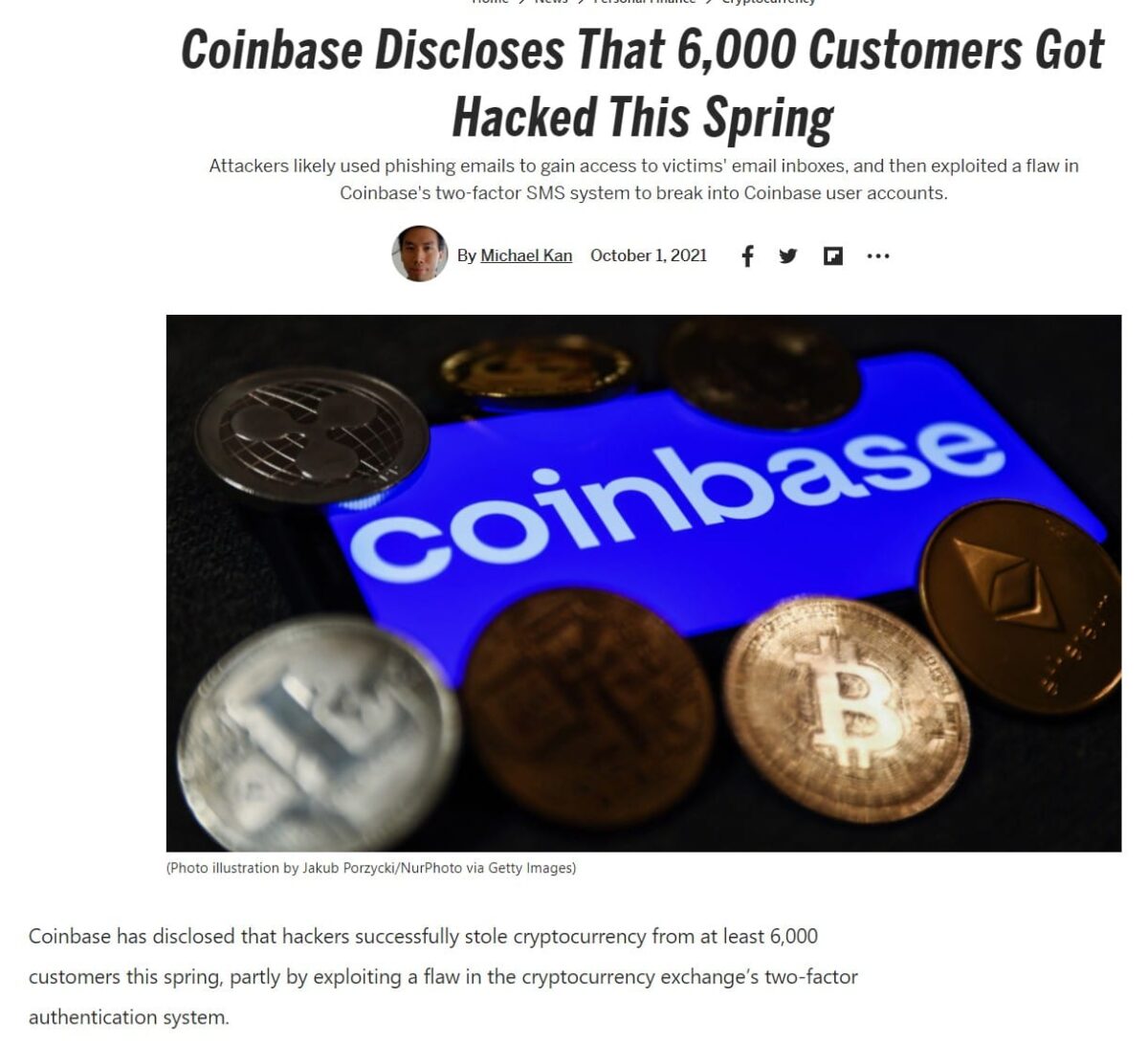 Coinbase-hack