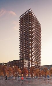 Les futurs gratte-ciel pourraient-ils être en bois ? Deux nouvelles tours en bois montent sur PlatoBlockchain Data Intelligence. Recherche verticale. Aï.