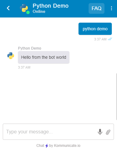 Create a Chatbot in Python using Flask Framework in 2022 [Step By Step] Chatbots Life PlatoBlockchain Data Intelligence. Vertical Search. Ai.