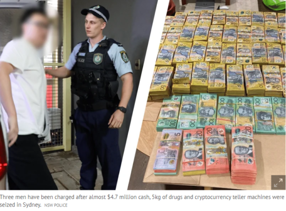 Krypto og kokain Down Under: Australske politifolk beslaglegger Bitcoin-minibanker og narkotika i Sydney-lageret PlatoBlockchain Data Intelligence. Vertikalt søk. Ai.